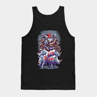 rhino rat Tank Top